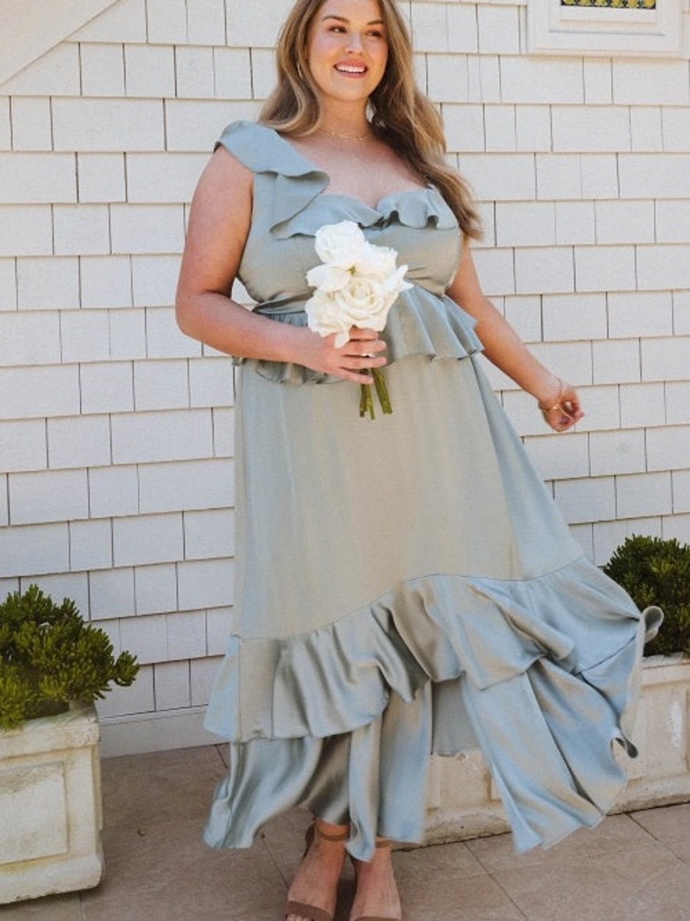 Show Me Your MuMu Reese Ruffle Dress